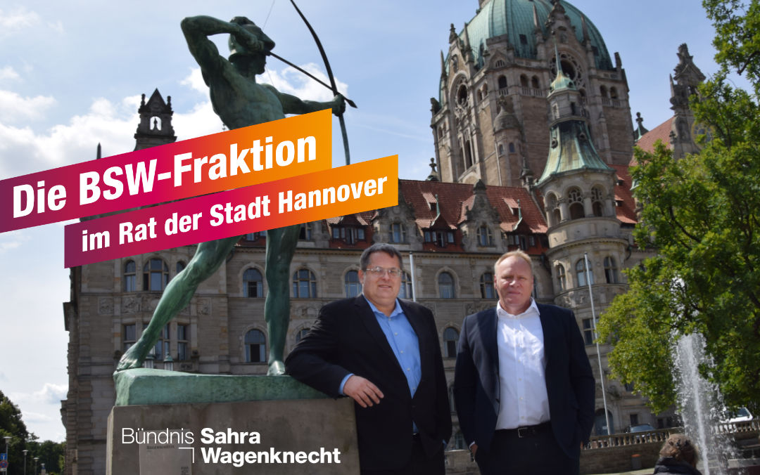 Titel-DM+AZ-vorRathaus BSW-Fraktion